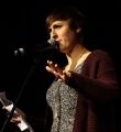 Kathi Mock beim Poetry Slam Erlangen im März 2016