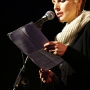 Pauline Füg beim Poetry Slam Erlangen im Mai 2014