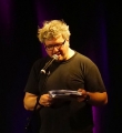 Moses Wolff beim Poetry Slam Erlangen im Mai 2015