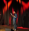 Piet Weber beim Poetry Slam Erlangen im Mai 2015