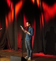 Piet Weber beim Poetry Slam Erlangen im Mai 2015