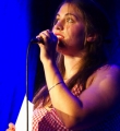 Erika Raab beim Poetry Slam Erlangen im Mai 2016