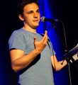Kaleb Erdmann beim Poetry Slam Erlangen im Mai 2016