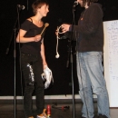 The Funky Schnitzel & the Frankfurter Würstchen beim Poetry Slam Erlangen im November 2010