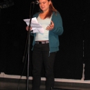 Appolonia beim Poetry Slam Erlangen im November 2010