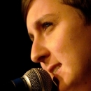 Kathi Mock beim Poetry Slam Erlangen im November 2013