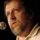 Martin Schodlock beim Poetry Slam Erlangen im November 2013