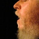 Peter Baehr beim Poetry Slam Erlangen im November 2013
