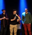 Gewinner Kaleb beim Poetry Slam im November 2014