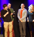 Gewinner Kaleb beim Poetry Slam im November 2014