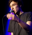 Julian Kalks beim Poetry Slam im November 2014