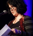 Kata Pongrac beim Poetry Slam im November 2014