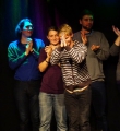 Der Gewinner Yannick aus Graz beim Poetry Slam Erlangen im November 2015