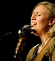 Stephanie Forryan beim Poetry Slam Erlangen im November 2015