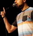 Thomas Jurisch beim Poetry Slam Erlangen im November 2015