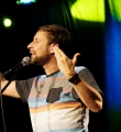 Thomas Jurisch beim Poetry Slam Erlangen im November 2015