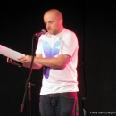 Paul Weigl beim Poetry Slam Erlangen Oktober 2010