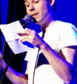 Ingo Winter beim Poetry Slam im Oktober 2014