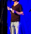Jürgen Kressel beim Poetry Slam im Oktober 2014
