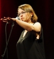 Frederike Jakob beim Poetry Slam Erlangen im Oktober 2015