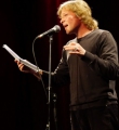 Wehwalt Koslovsky beim Poetry Slam Erlangen im Oktober 2015