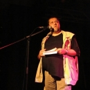 Martin Schodlok beim Poetry Slam Erlangen September 2013