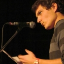 Max Schulle beim Poetry Slam Erlangen September 2013